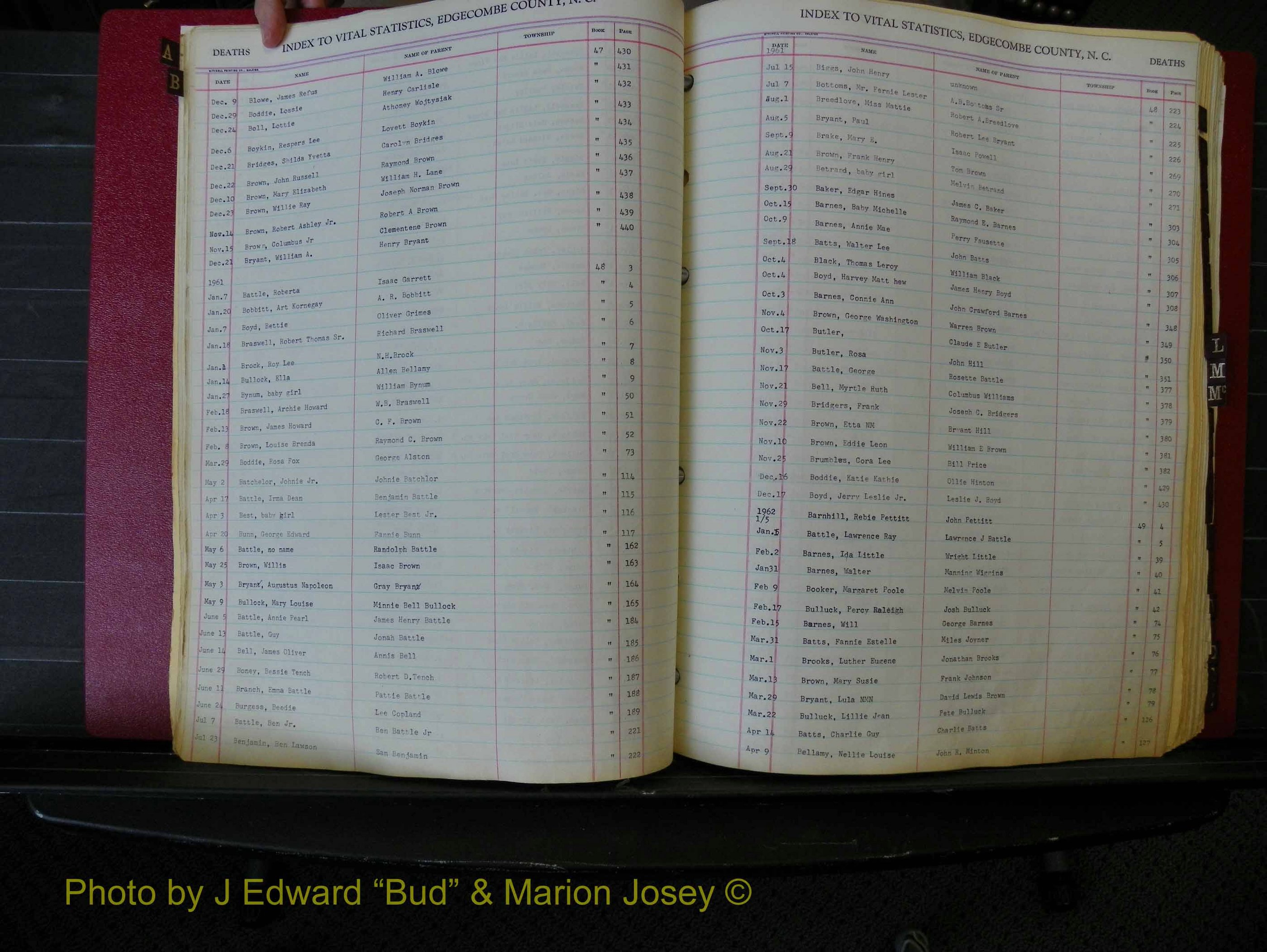 Edgecombe Deaths, A-Z, 1950-1972 (117).JPG