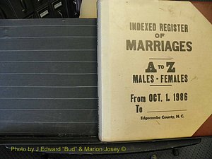 Edgecombe Marriages, A-Z, 1986-1989 (100).JPG