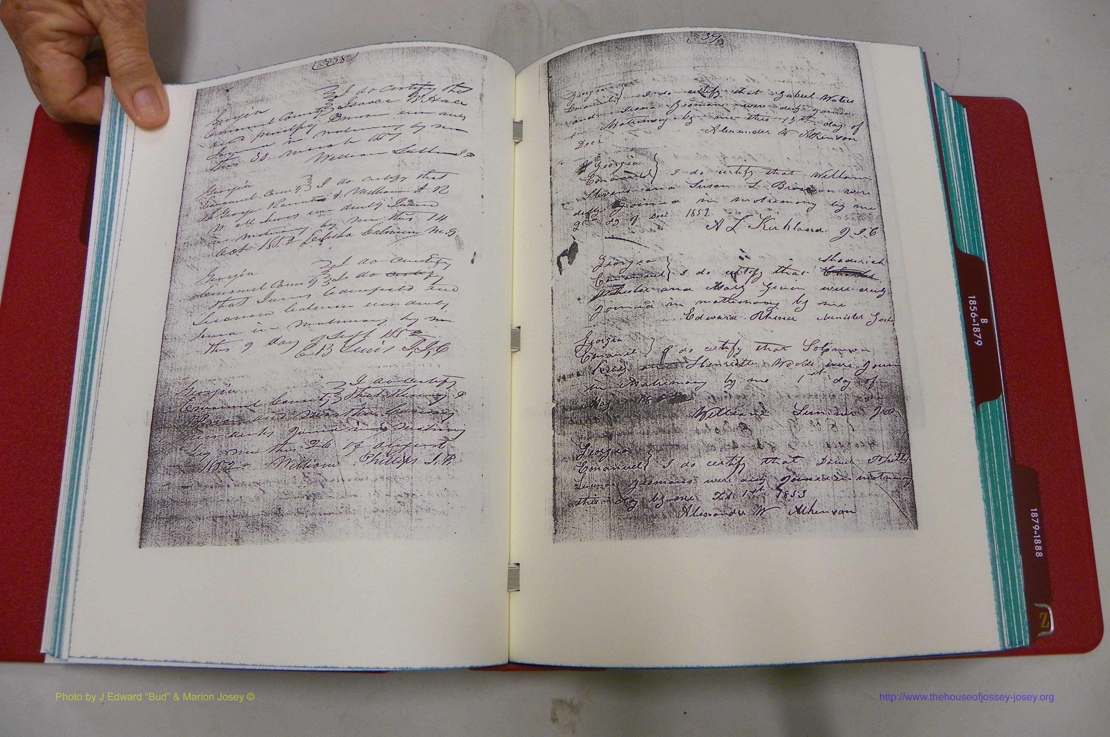 Emanuel Co, GA, Marriages Book A, 1817 - 1888, (035).JPG