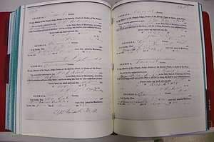 Emanuel Co, GA, Marriages Book A, 1817 - 1888, (235).JPG