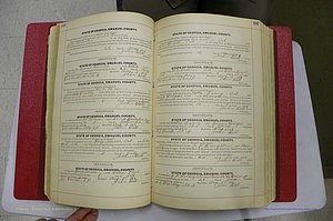 Emanuel Co, GA, Marriages Book C, 1896 - 1903, P 106-107.JPG