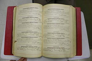 Emanuel Co, GA, Marriages Book C, 1896 - 1903, P 110-111.JPG