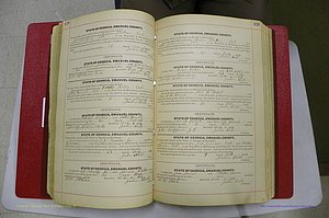 Emanuel Co, GA, Marriages Book C, 1896 - 1903, P 128-129.JPG