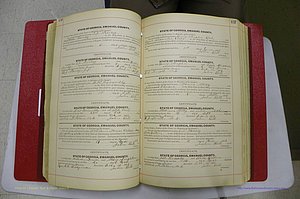 Emanuel Co, GA, Marriages Book C, 1896 - 1903, P 136-137.JPG