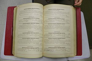 Emanuel Co, GA, Marriages Book C, 1896 - 1903, P 164-165.JPG
