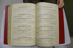 Emanuel Co, GA, Marriages Book C, 1896 - 1903, P 574-575.JPG