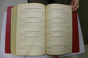 Emanuel Co, GA, Marriages Book C, 1896 - 1903, P 584-585.JPG