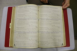 Emanuel Co, GA, Marriages Book E, 1915 - 1928, P 252-253.JPG