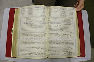 Emanuel Co, GA, Marriages Book E, 1915 - 1928, P 270-271.JPG