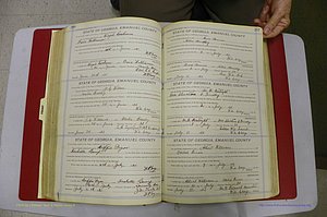 Emanuel Co, GA, Marriages Book E, 1915 - 1928, P 286-287.JPG