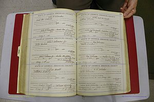 Emanuel Co, GA, Marriages Book E, 1915 - 1928, P 320-321.JPG