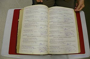 Emanuel Co, GA, Marriages Book G, 1928 - 1940, White, P  256-257.JPG