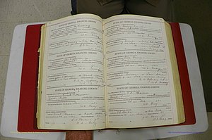 Emanuel Co, GA, Marriages Book G, 1928 - 1940, White, P 098-099.JPG