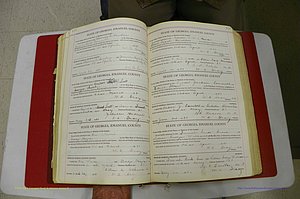 Emanuel Co, GA, Marriages Book G, 1928 - 1940, White, P 112-113.JPG