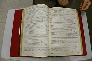 Emanuel Co, GA, Marriages Book G, 1928 - 1940, White, P 132-133.JPG