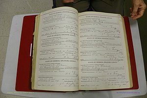 Emanuel Co, GA, Marriages Book G, 1928 - 1940, White, P 138-139.JPG