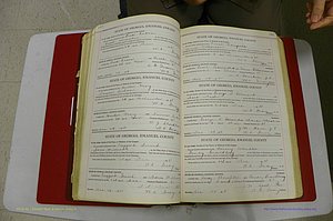 Emanuel Co, GA, Marriages Book G, 1928 - 1940, White, P 140-141.JPG