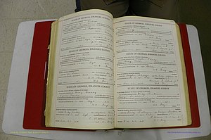 Emanuel Co, GA, Marriages Book G, 1928 - 1940, White, P 168-169.JPG