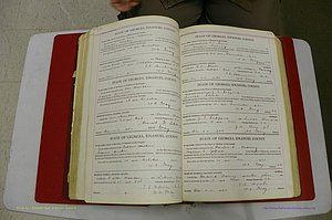Emanuel Co, GA, Marriages Book G, 1928 - 1940, White, P 172-173.JPG