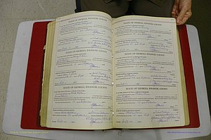 Emanuel Co, GA, Marriages Book G, 1928 - 1940, White, P 226-227.JPG