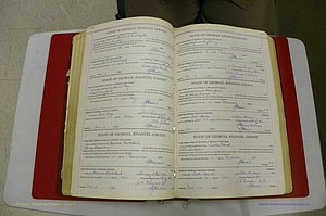 Emanuel Co, GA, Marriages Book G, 1928 - 1940, White, P 236-237.JPG