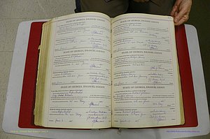 Emanuel Co, GA, Marriages Book G, 1928 - 1940, White, P 324-325.JPG