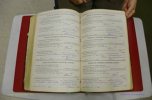 Emanuel Co, GA, Marriages Book G, 1928 - 1940, White, P 336-337.JPG