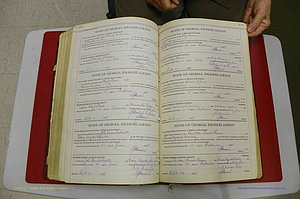 Emanuel Co, GA, Marriages Book G, 1928 - 1940, White, P 338-339.JPG