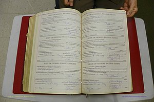 Emanuel Co, GA, Marriages Book G, 1928 - 1940, White, P 376-377.JPG