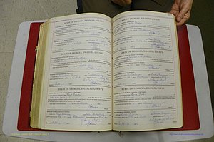 Emanuel Co, GA, Marriages Book G, 1928 - 1940, White, P 396-397.JPG