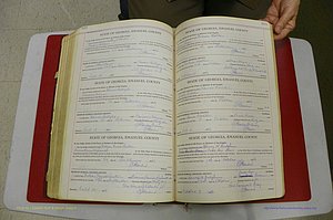 Emanuel Co, GA, Marriages Book G, 1928 - 1940, White, P 398-399.JPG