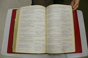 Emanuel Co, GA, Marriages Book G, 1928 - 1940, White, P 400-401.JPG