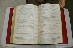 Emanuel Co, GA, Marriages Book G, 1928 - 1940, White, P 402-403.JPG