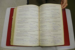 Emanuel Co, GA, Marriages Book G, 1928 - 1940, White, P 408-409.JPG