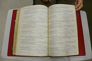 Emanuel Co, GA, Marriages Book G, 1928 - 1940, White, P 418-419.JPG