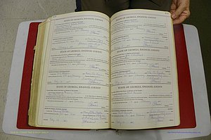 Emanuel Co, GA, Marriages Book G, 1928 - 1940, White, P 424-425.JPG