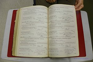 Emanuel Co, GA, Marriages Book G, 1928 - 1940, White, P 450-451.JPG
