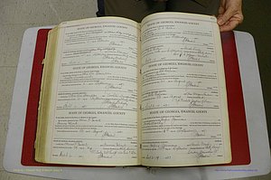Emanuel Co, GA, Marriages Book G, 1928 - 1940, White, P 456-457.JPG
