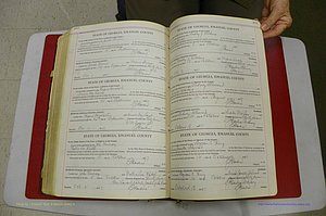 Emanuel Co, GA, Marriages Book G, 1928 - 1940, White, P 460-461.JPG