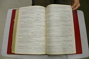 Emanuel Co, GA, Marriages Book G, 1928 - 1940, White, P 462-463.JPG
