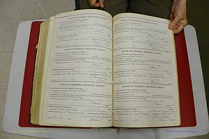 Emanuel Co, GA, Marriages Book G, 1928 - 1940, White, P 470-471.JPG