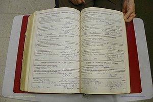 Emanuel Co, GA, Marriages Book G, 1928 - 1940, White, P 512-513.JPG