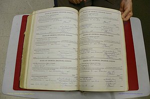 Emanuel Co, GA, Marriages Book G, 1928 - 1940, White, P 518-519.JPG
