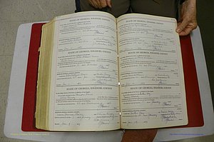 Emanuel Co, GA, Marriages Book G, 1928 - 1940, White, P 522-523.JPG