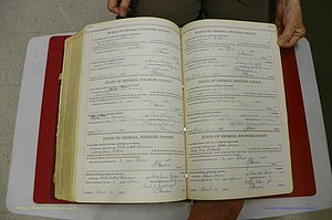 Emanuel Co, GA, Marriages Book G, 1928 - 1940, White, P 530-531.JPG