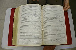 Emanuel Co, GA, Marriages Book G, 1928 - 1940, White, P 538-539.JPG