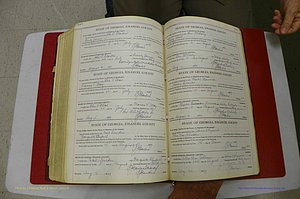 Emanuel Co, GA, Marriages Book G, 1928 - 1940, White, P 548-549.JPG