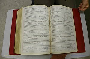 Emanuel Co, GA, Marriages Book G, 1928 - 1940, White, P 552-553.JPG