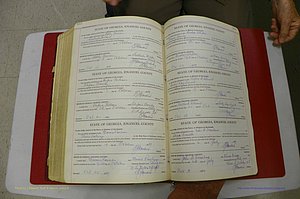 Emanuel Co, GA, Marriages Book G, 1928 - 1940, White, P 562-563.JPG