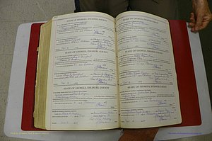 Emanuel Co, GA, Marriages Book G, 1928 - 1940, White, P 564-565.JPG
